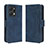 Funda de Cuero Cartera con Soporte Carcasa BY3 para Huawei Honor X7a Azul