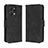 Funda de Cuero Cartera con Soporte Carcasa BY3 para Huawei Honor X7a Negro