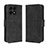 Funda de Cuero Cartera con Soporte Carcasa BY3 para Huawei Honor X8a 4G Negro