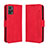 Funda de Cuero Cartera con Soporte Carcasa BY3 para Motorola Moto E22 Rojo