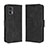 Funda de Cuero Cartera con Soporte Carcasa BY3 para Motorola Moto Edge 30 Neo 5G Negro