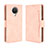 Funda de Cuero Cartera con Soporte Carcasa BY3 para Nokia 6.3 Rosa