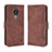 Funda de Cuero Cartera con Soporte Carcasa BY3 para Nokia C21 Marron