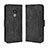 Funda de Cuero Cartera con Soporte Carcasa BY3 para Nokia C21 Negro