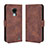 Funda de Cuero Cartera con Soporte Carcasa BY3 para Nokia C30 Marron