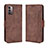 Funda de Cuero Cartera con Soporte Carcasa BY3 para Nokia G21 Marron