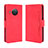 Funda de Cuero Cartera con Soporte Carcasa BY3 para Nokia X100 5G Rojo