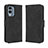 Funda de Cuero Cartera con Soporte Carcasa BY3 para Nokia X30 5G Negro