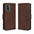 Funda de Cuero Cartera con Soporte Carcasa BY3 para Nokia XR21 Marron