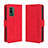 Funda de Cuero Cartera con Soporte Carcasa BY3 para Nokia XR21 Rojo