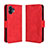 Funda de Cuero Cartera con Soporte Carcasa BY3 para Nothing Phone 2 Rojo