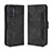 Funda de Cuero Cartera con Soporte Carcasa BY3 para OnePlus 9RT 5G Negro