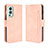 Funda de Cuero Cartera con Soporte Carcasa BY3 para OnePlus Nord 2 5G Rosa