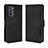 Funda de Cuero Cartera con Soporte Carcasa BY3 para Oppo Reno6 Pro 5G India Negro