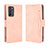 Funda de Cuero Cartera con Soporte Carcasa BY3 para Oppo Reno6 Pro 5G India Rosa