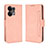 Funda de Cuero Cartera con Soporte Carcasa BY3 para Oppo Reno8 Pro 5G Rosa