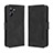 Funda de Cuero Cartera con Soporte Carcasa BY3 para Realme 10 Pro 5G Negro