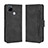 Funda de Cuero Cartera con Soporte Carcasa BY3 para Realme C12 Negro