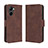 Funda de Cuero Cartera con Soporte Carcasa BY3 para Realme C33 (2023) Marron