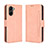 Funda de Cuero Cartera con Soporte Carcasa BY3 para Realme C33 (2023) Rosa