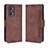 Funda de Cuero Cartera con Soporte Carcasa BY3 para Realme GT Neo 3T 5G Marron