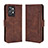 Funda de Cuero Cartera con Soporte Carcasa BY3 para Realme GT2 Pro 5G Marron