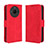 Funda de Cuero Cartera con Soporte Carcasa BY3 para Realme Narzo 60 5G Rojo