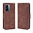 Funda de Cuero Cartera con Soporte Carcasa BY3 para Realme V23 5G Marron