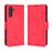 Funda de Cuero Cartera con Soporte Carcasa BY3 para Samsung Galaxy A13 5G Rojo