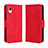 Funda de Cuero Cartera con Soporte Carcasa BY3 para Samsung Galaxy A23 5G SC-56C Rojo