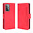 Funda de Cuero Cartera con Soporte Carcasa BY3 para Samsung Galaxy A52 4G Rojo