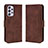 Funda de Cuero Cartera con Soporte Carcasa BY3 para Samsung Galaxy A53 5G Marron