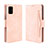 Funda de Cuero Cartera con Soporte Carcasa BY3 para Samsung Galaxy A71 4G A715 Rosa