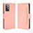 Funda de Cuero Cartera con Soporte Carcasa BY3 para Samsung Galaxy A72 4G Rosa