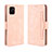 Funda de Cuero Cartera con Soporte Carcasa BY3 para Samsung Galaxy A81 Rosa