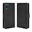 Funda de Cuero Cartera con Soporte Carcasa BY3 para Samsung Galaxy M12 Negro