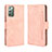 Funda de Cuero Cartera con Soporte Carcasa BY3 para Samsung Galaxy Note 20 5G Rosa