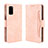 Funda de Cuero Cartera con Soporte Carcasa BY3 para Samsung Galaxy S20 5G Rosa