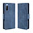 Funda de Cuero Cartera con Soporte Carcasa BY3 para Sony Xperia 10 III SO-52B Azul