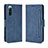 Funda de Cuero Cartera con Soporte Carcasa BY3 para Sony Xperia 10 IV Azul