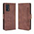 Funda de Cuero Cartera con Soporte Carcasa BY3 para Vivo iQOO Neo5 5G Marron