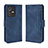 Funda de Cuero Cartera con Soporte Carcasa BY3 para Vivo V23 5G Azul