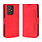 Funda de Cuero Cartera con Soporte Carcasa BY3 para Vivo V23 5G Rojo