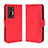 Funda de Cuero Cartera con Soporte Carcasa BY3 para Vivo X70 5G Rojo