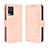 Funda de Cuero Cartera con Soporte Carcasa BY3 para Vivo Y32 4G Rosa