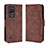 Funda de Cuero Cartera con Soporte Carcasa BY3 para Xiaomi Black Shark 5 5G Marron