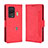 Funda de Cuero Cartera con Soporte Carcasa BY3 para Xiaomi Black Shark 5 Pro 5G Rojo