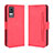 Funda de Cuero Cartera con Soporte Carcasa BY3 para Xiaomi Civi 1S 5G Rojo