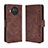 Funda de Cuero Cartera con Soporte Carcasa BY3 para Xiaomi Mi 10i 5G Marron