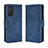 Funda de Cuero Cartera con Soporte Carcasa BY3 para Xiaomi Mi 10T 5G Azul